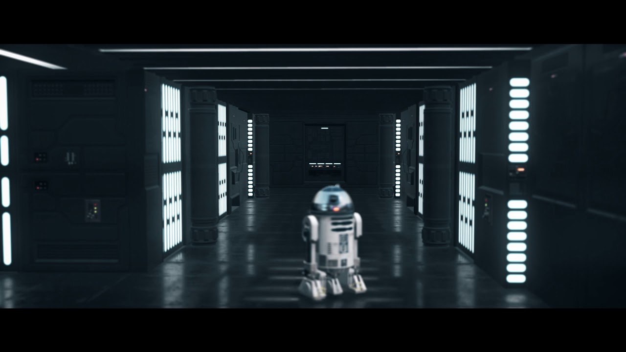 Star Wars R2-D2 Fan Animation